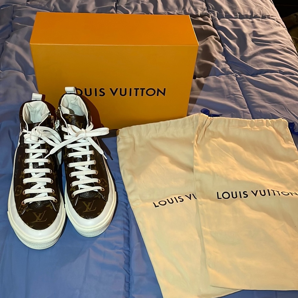 Louis Vuitton sneaker boot